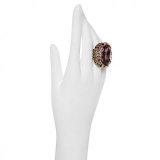 Heidi Daus "Dare to Wear" Crystal Accented Knuckle Ring