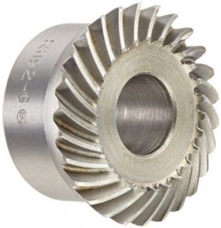 Boston Gear SS192 G Spiral Bevel Gear, 2:1 Ratio, 0.500" Bore, 19 Pitch, 26 Teeth, 35 Degree Spiral Angle, Steel: Industrial & Scientific