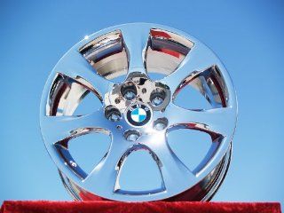 BMW 335iStyle 185: Set of 4 genuine factory 17inch chrome wheels: Automotive