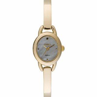 Timex Women's T2K181 Classic Gold Tone Bangle Stainless Steel Bracelet Watch: Timex: Watches