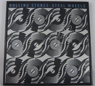 Charlie Watts Original Signed Autographed Rolling Stones Steel Wheels Lp Record Album with Vinyl Framed Loa: Entertainment Collectibles