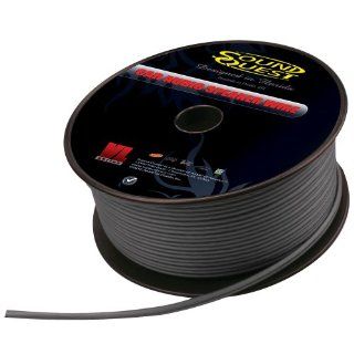 Soundquest SQVLS181B 18 Gauge CCA Speaker Wire, Vinyl Black : Vehicle Amplifier Power And Ground Cables : Car Electronics