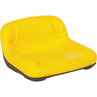 Tractor Seat — Yellow, Model# TS33-17602  Lawn Tractor   Utility Vehicle Seats