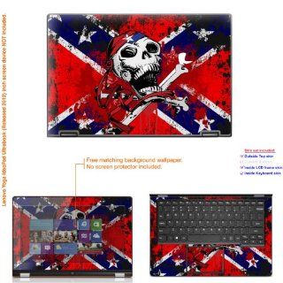Decalrus   Matte Decal Skin Sticker for LENOVO IdeaPad Yoga 11 11S Ultrabooks with 11.6" screen (IMPORTANT NOTE compare your laptop to "IDENTIFY" image on this listing for correct model) case cover Mat_yoga1111 178 Computers & Accessor