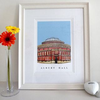 albert hall london print by mcmurchie & mcmurchie