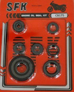 New Engine Oil Seal Kit Set for Honda CB175 CL175: Automotive