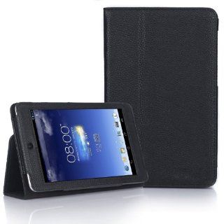 Sheath Asus MeMO Pad HD 7 ME173X A1 Dual Stand Leather Folio Case Cover (Black): Electronics