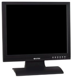 Vitek VTM LED170P 17 Inch Professional LED Monitor with HDMI, VGA and Dual Looping BNC's (Black) : Computer Monitors : Camera & Photo
