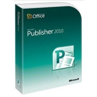 Microsoft Publisher 2010   Complete Product   1 PC   Academic(164 06306): Software