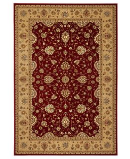 MANUFACTURERS CLOSEOUT! Safavieh Area Rug, Majesty MAJ4782 4015 Red/Camel 23 x 8 Runner Rug   Rugs