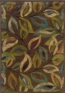 Emerson Brown/Green Rug Rug Size: 3'10" x 5'5"   Area Rugs