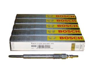 5 Piece Set of Bosch OEM Glow Plugs # 0250202142 / 80036   Mercedes Benz / Dodge / Freightliner #'s 001 159 49 01 / 001 159 51 01   NEW OEM (Updated Version of Bosch 0250202045): Automotive