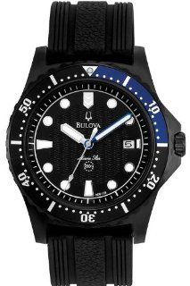 Bulova 98B159 Mens Marine Star Black Watch: Watches