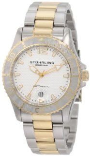 Stuhrling Original Men's 161.332232 Nautical Regatta Automatic Date Diver Bracelet Watch: Stuhrling Original: Watches