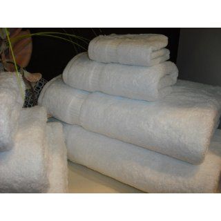 Linum Home Textiles Bath Towel, Set of 4, White  