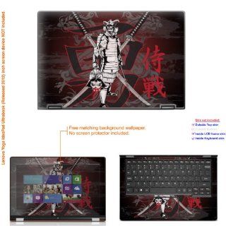 Decalrus   Matte Decal Skin Sticker for LENOVO IdeaPad Yoga 11 11S Ultrabooks with 11.6" screen (IMPORTANT NOTE compare your laptop to "IDENTIFY" image on this listing for correct model) case cover Mat_yoga1111 159 Computers & Accessor