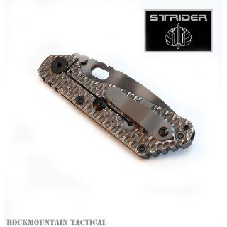 Strider SNG GG CPM154 With New Style Lock Gunner Grip Black G10 Tiger Stripe Blade   NEW: Industrial & Scientific