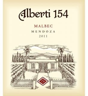 2011 Alberti 154 Malbec, Mendoza 750 mL: Wine