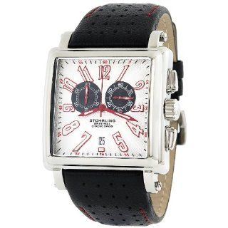 Stuhrling Original Men's 149B2.33152 Lifestyle 'Manchester' Square Swiss Chronograph Watch: Stuhrling Original: Watches