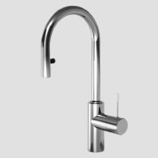 KWC 10.151.991.700   Ono Bar Faucet,   Solid Stainless Steel Finish   Bar Sink Faucets  