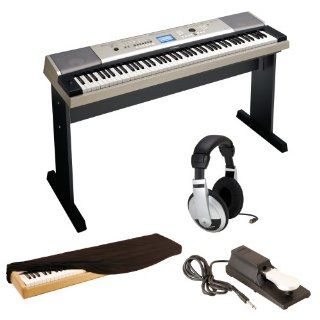 Yamaha YPG 535 88 key Portable USB Keyboard With Stereo Headphones, Keyboard Dust Cover, Sustain Pedal and Frozen: Music Book from the Motion Picture Soundtrack Paperback: Musical Instruments