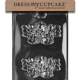 Dress My Cupcake DMCC147 Chocolate Candy Mold, Victorian Angel, Christmas: Candy Making Molds: Kitchen & Dining