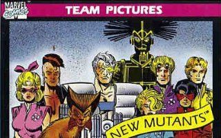 1990 Impel Marvel Comics #142 Team Pictures New Mutants Trading Card: Toys & Games