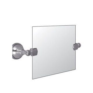 Watermark Designs 140 0.9D Polished Chrome Bathroom Accessories 24" Square Swivel Mirror