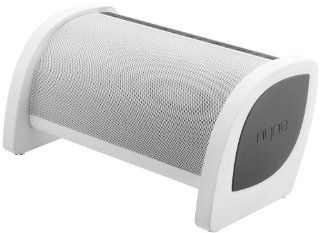 NYNE Multimedia Inc Bass Portable Bluetooth Speaker (White/Grey): MP3 Players & Accessories