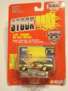 Racing Champions   Stock Rods Series   3.25 inch Replica   NASCAR 50th Anniversary Limited Edition   Jeff Burton #9   1968 Ford Mustang   Track Gear   Issue #137: Toys & Games