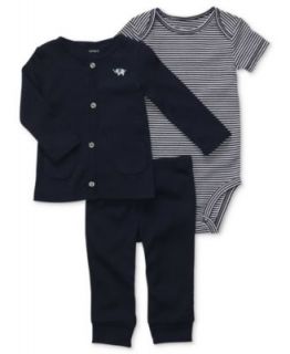 Carters Baby Set, Baby Boys Turn Me Around 3 Piece Striped Bodysuits and Pants   Kids