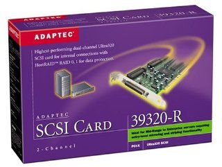 Adaptec 64 Bit 133Mhz PCI X Ultra320 Dual Channel SCSI Card with Host RAID Electronics