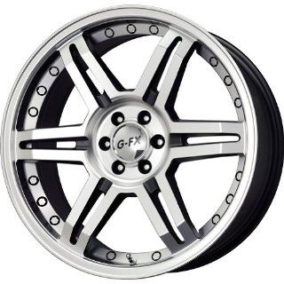 G FX OR 7 Matte Black Machined Wheel (17x8.5"/6x132mm): Automotive