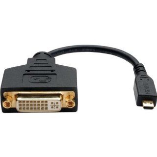 TRIPP LITE P132 06N MICRO 6 Inch Micro HDMI Male Type D Cable to DVI D Female Adapter: Electronics