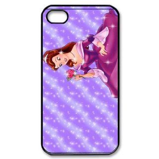 Personalized Beauty and the Beast Protective Snap on Cover Case for iPhone 4/4S BATB131: Cell Phones & Accessories