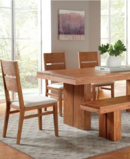 Champagne Dining Room Furniture, 7 Piece Set (Dining Table and 6 Side Chairs)   Furniture