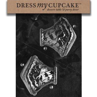 Dress My Cupcake DMCE129SET Chocolate Candy Mold, Small Basket, Set of 6: Kitchen & Dining