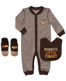 Carters Baby Set, Baby Boys Mommys Little Turkey Thanksgiving 3 Piece Set   Kids