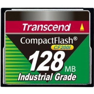 Transcend Information 128mb Industrial Cf (ts128mcf200i)  : Computers & Accessories
