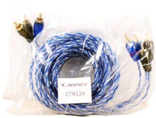 Brand New Cadence Ctr124 12 Foot 4 Channel Dual High Grade Twisted Pair RCA Cable: Electronics
