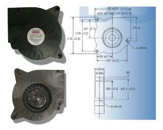 Mechatronics 120mm Ultra High Speed Blower fan # B123H12B Computers & Accessories