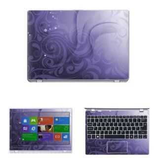Decalrus   Matte Decal Skin Sticker for Acer Aspire V5 122P with 11.6" Touch screen (NOTES Compare your laptop to IDENTIFY image on this listing for correct model) case cover MATaspireV5122p 296 Computers & Accessories