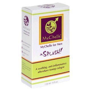 Mychelle Mychelle For Men Splash, Aftershave Toning Cologne, 4 Fl oz (118 ml) : Chamomile Cologne : Beauty