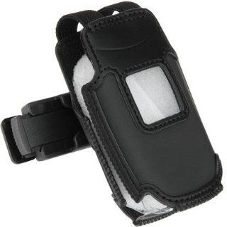 PCMICROSTORE Brand Samsung SGH A117 A117 Black Neoprene Case Cover with Removable Belt Clip Cell Phones & Accessories