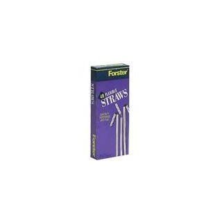 Flexible Straws 40 Count (Pack of 3): Health & Personal Care