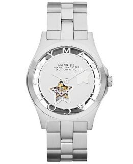 Marc by Marc Jacobs Watch, Womens Automatic Henry Stainless Steel Bracelet 40mm MBM9708   Watches   Jewelry & Watches