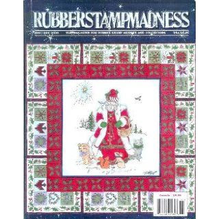 Rubber Stamp Madness Magazine   November/December 2000: Santa Claus Stamps & More (Issue 114): Roberta Sperling: Books