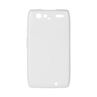 White TPU Protector Case for Motorola Droid RAZR MAXX XT916: Cell Phones & Accessories