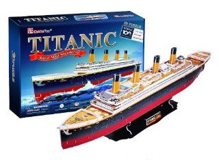 Ezhishop Titanic liner DIY 3D Puzzle Model Toy 113 pieces: Toys & Games
