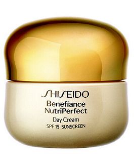 Shiseido Benefiance NutriPerfect Day Cream SPF 18, 1.7 oz.   Skin Care   Beauty
